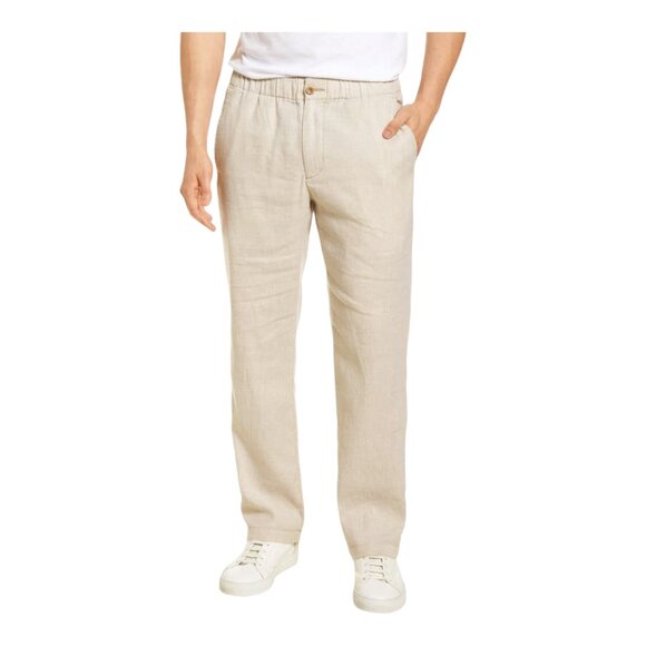 🆕 Tommy Bahama Beach Coast Linen Blend Pants - Picture 1 of 9
